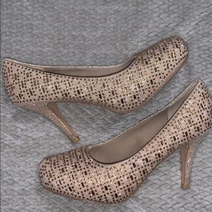 Women sparkly heels